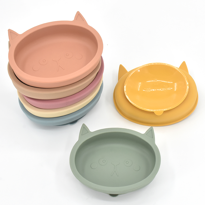 Baby Silicone Feeding Plate Si - Baby Food Jars With Lids recension och pris