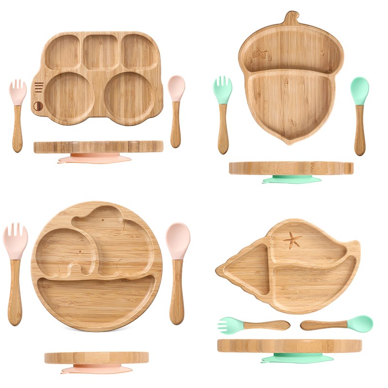 Baby Feeding Tableware Set Sil - Baby Food Menu recension och pris