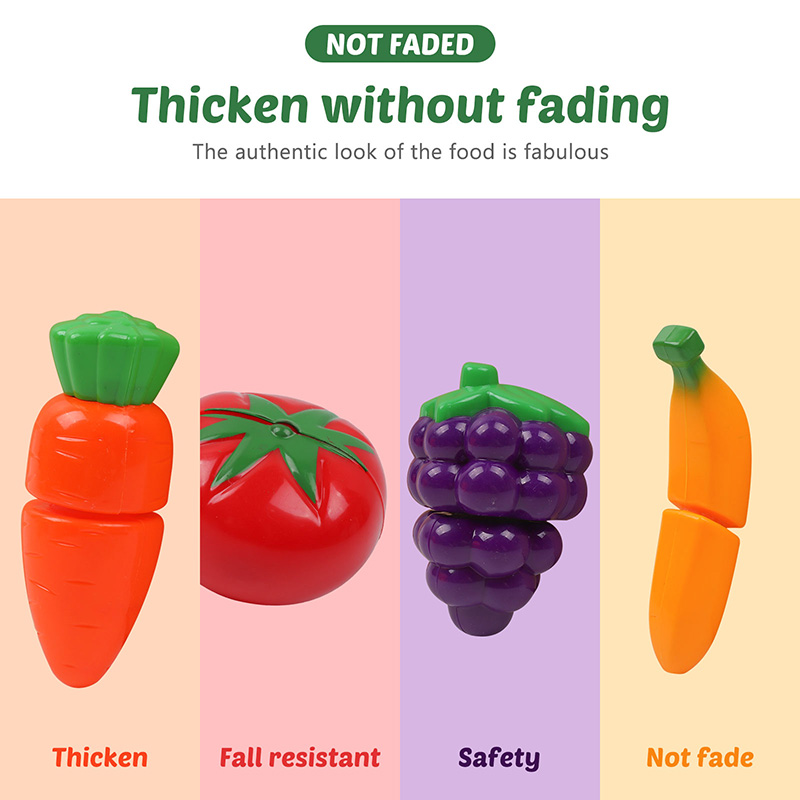 Children Toys Cutting Fruits a - Baby Food Vegetables recension och pris