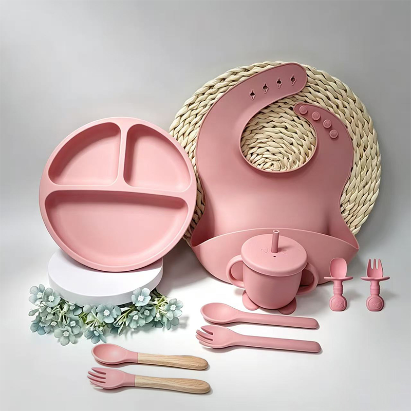 9pcs Silicone Baby Feeding Set - Baby Food Menu recension och pris